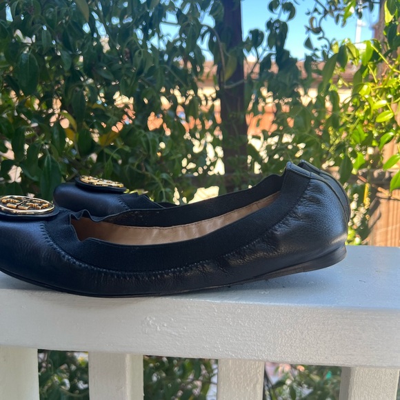 Tory Burch Black Ballet Flats - Picture 7 of 17